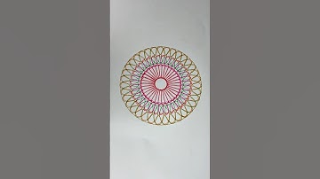 I Can’t Explain Why This Feels So Satisfying #art #asmr #spirograph #shorts #2025