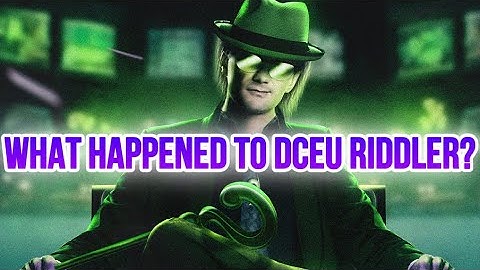 What Happened To The Riddler In The DCEU?