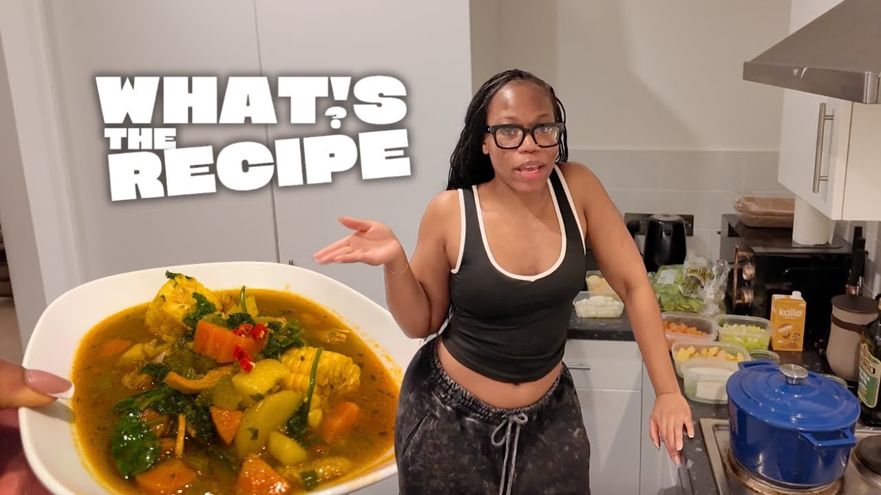the BEST chicken and vegetable soup for the comfort and healing season 
