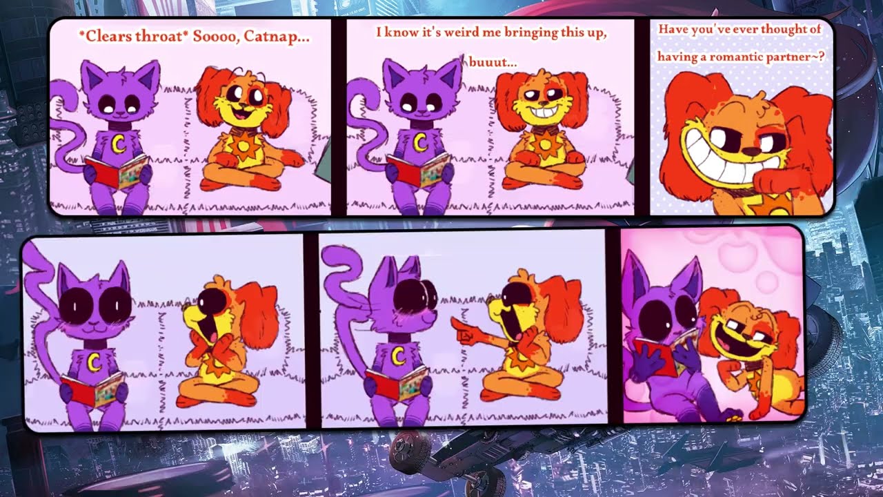 CatNap Has Fallen Into The DogDay Trap...😱 l Poppy Playtime Chapter 3┃Comic dub