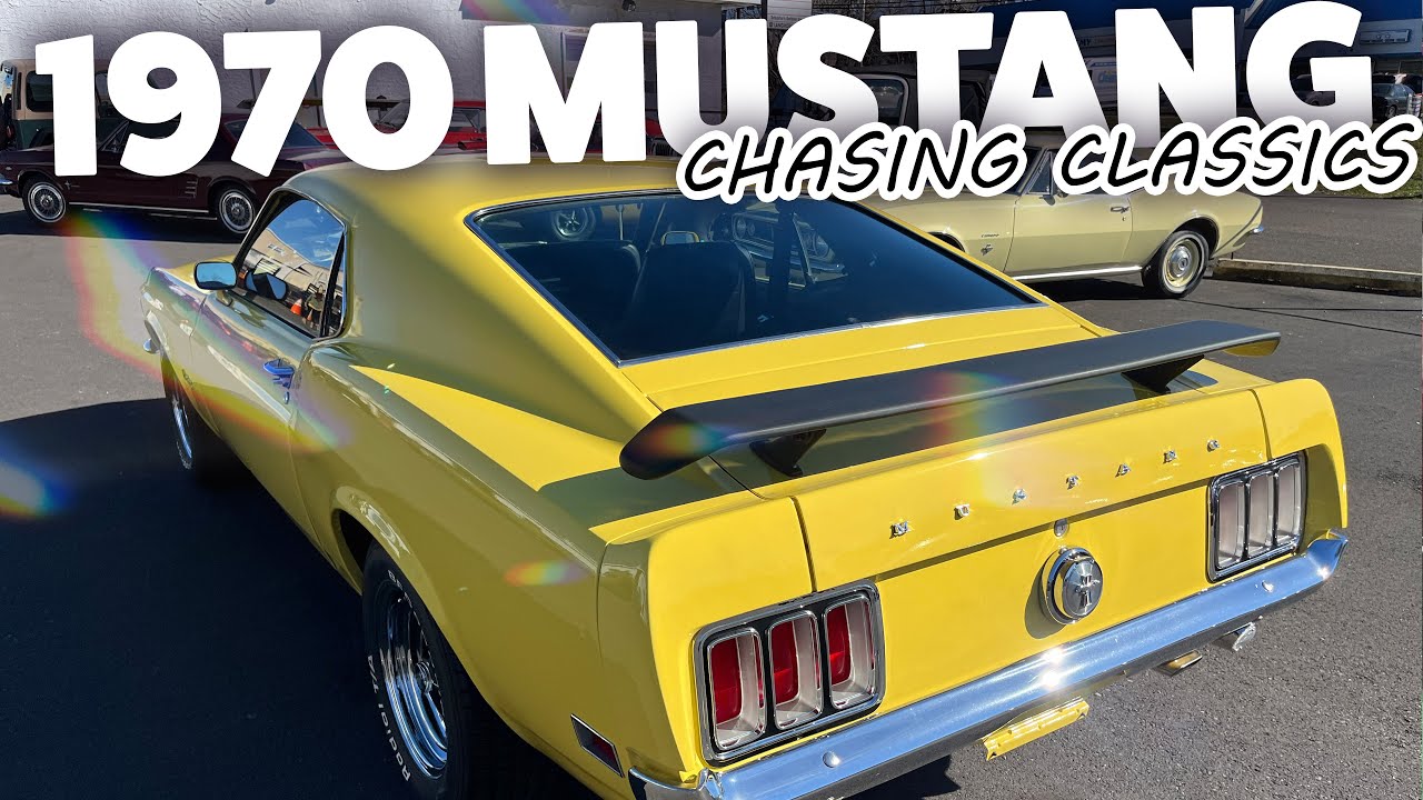 Chasing Classics 1970 Mustang Sportsroof Classic Cars for sale at Bob Evans Classics