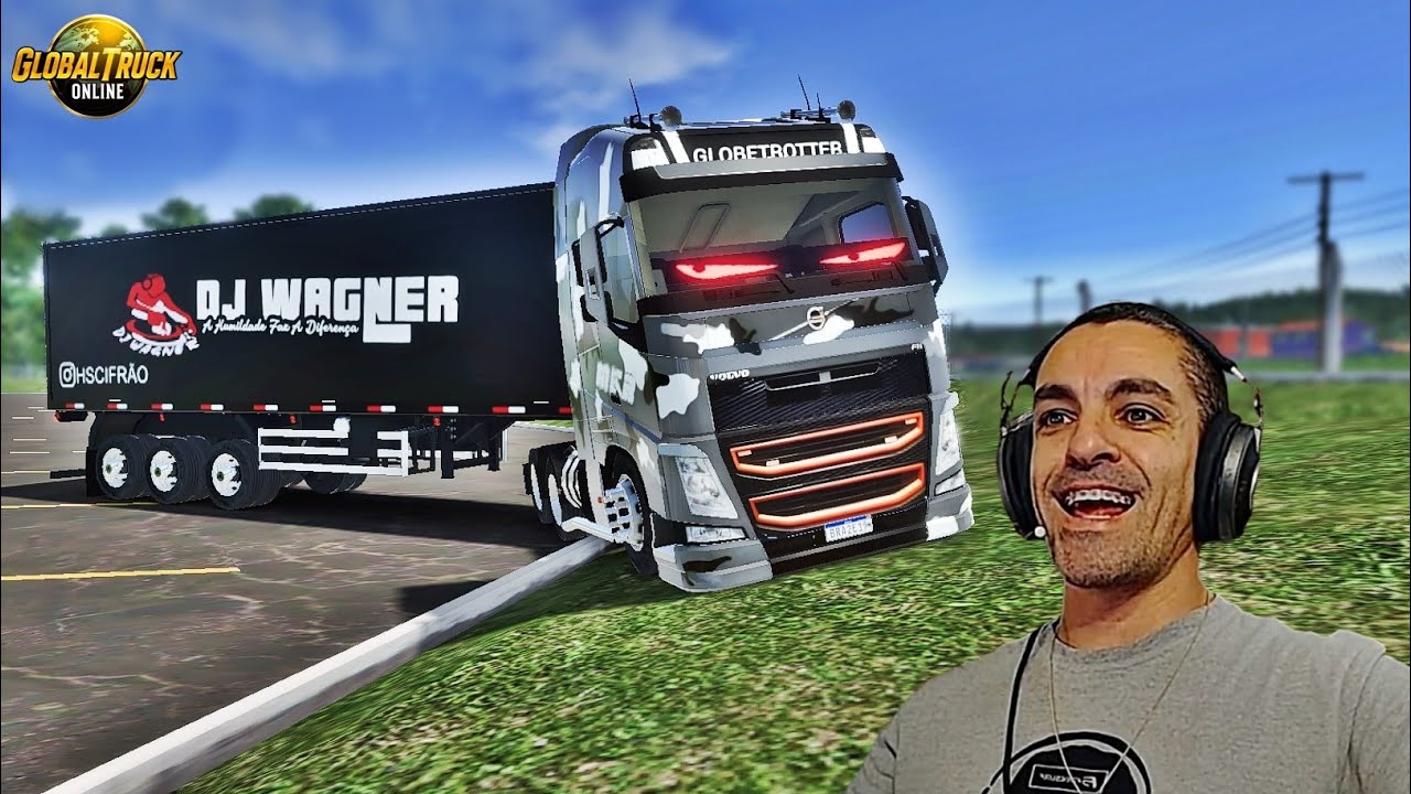 TRANSFORMEI MEU VOLVO NO FH CAMUFLADO COM OLHOS - Global Truck Online