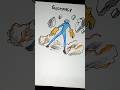 how to draw geomancy vs thunder power battle || #art #drawing #howtodraw #tutorial #fyp