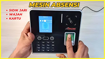 BARU! 10 Rekomendasi MESIN ABSENSI TERBAIK 2024 – Absensi Via Sidik Jari, Wajah dan Kartu