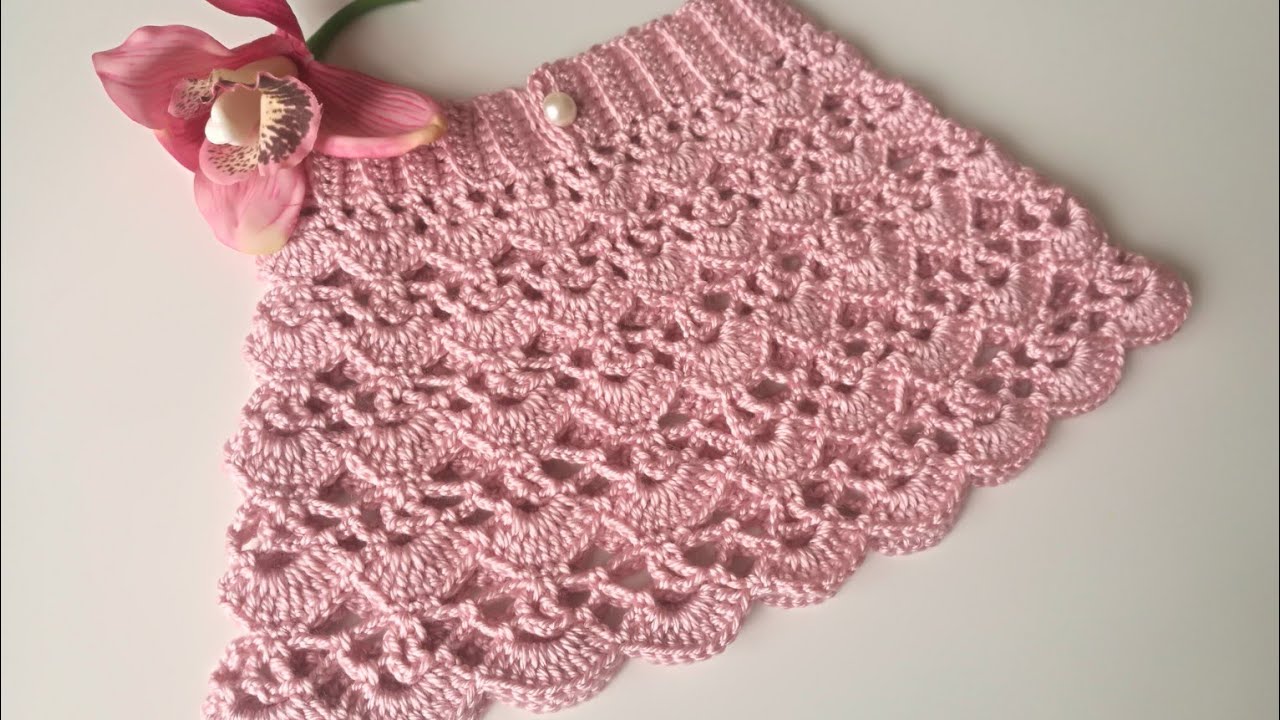 Tığ İşi Prenses Bebek Eteği #handmade#skirt