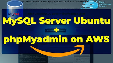 How to Setup MySQL Server Ubuntu + phpMyadmin on AWS using LAMP Stack (2 Click Deployment)