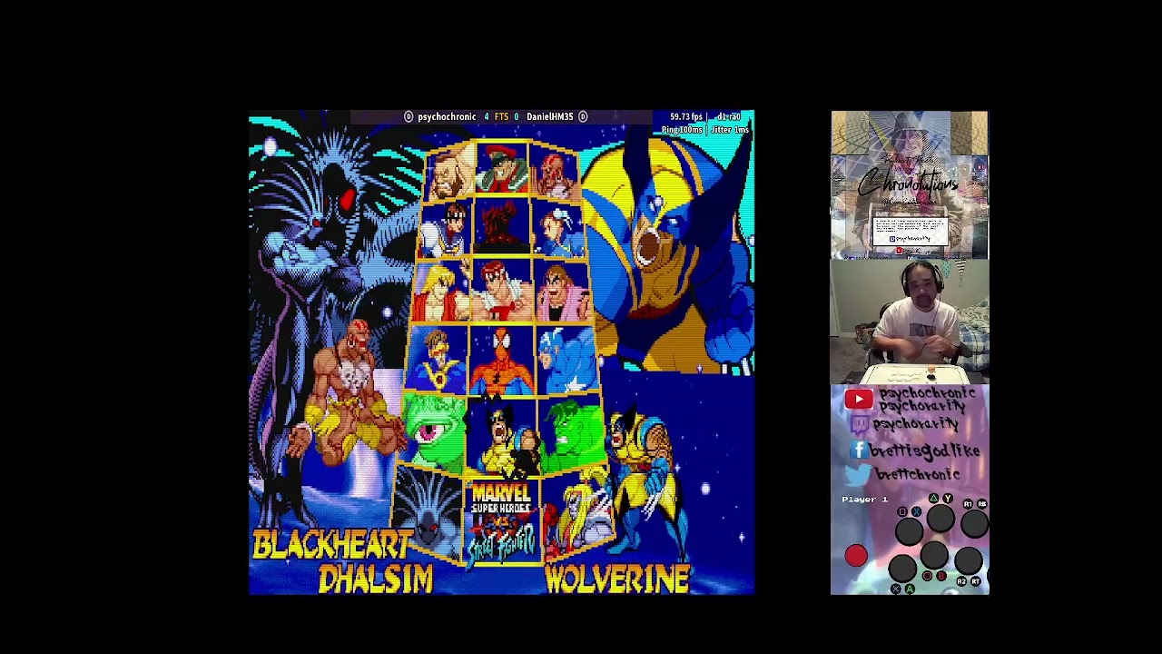 CHRONOLUTIONS 106 (MSHvSF) - Psychochronic (1P) vs. DanielHM35 (2P) [FIRST TO 5; 2-18-26]