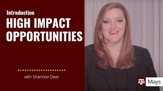 High-Impact Degrees, Tracks, Programs, Centers, & Institute | Introduction