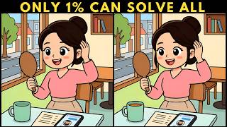 Spot the Differences | 90% Fail | Find 3 Difference | Brain Teasers | Puzzles | Games for Seniors screenshot 1