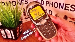 Siemens ME45 ringtones 🎵 - by Old Phones World