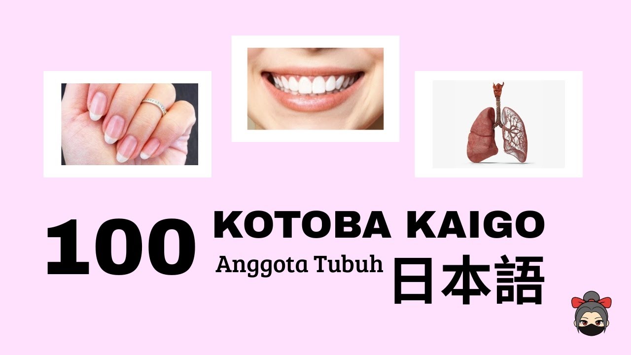 KOTOBA KAIGO ANGGOTA TUBUH