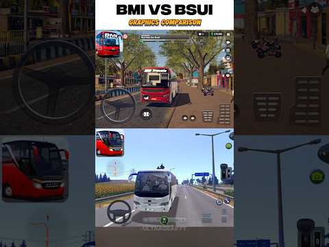 bus simulator ultimate India vs bus master's india graphics comparison part 1
