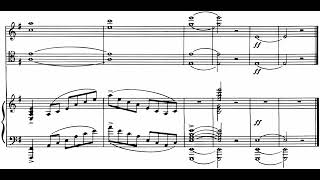 LEEVI MADETOJA - Piano Trio, Op.1 (Score Video)