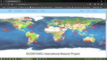 How to check propagation conditions using NCDX IARU Beacons on Shortwave