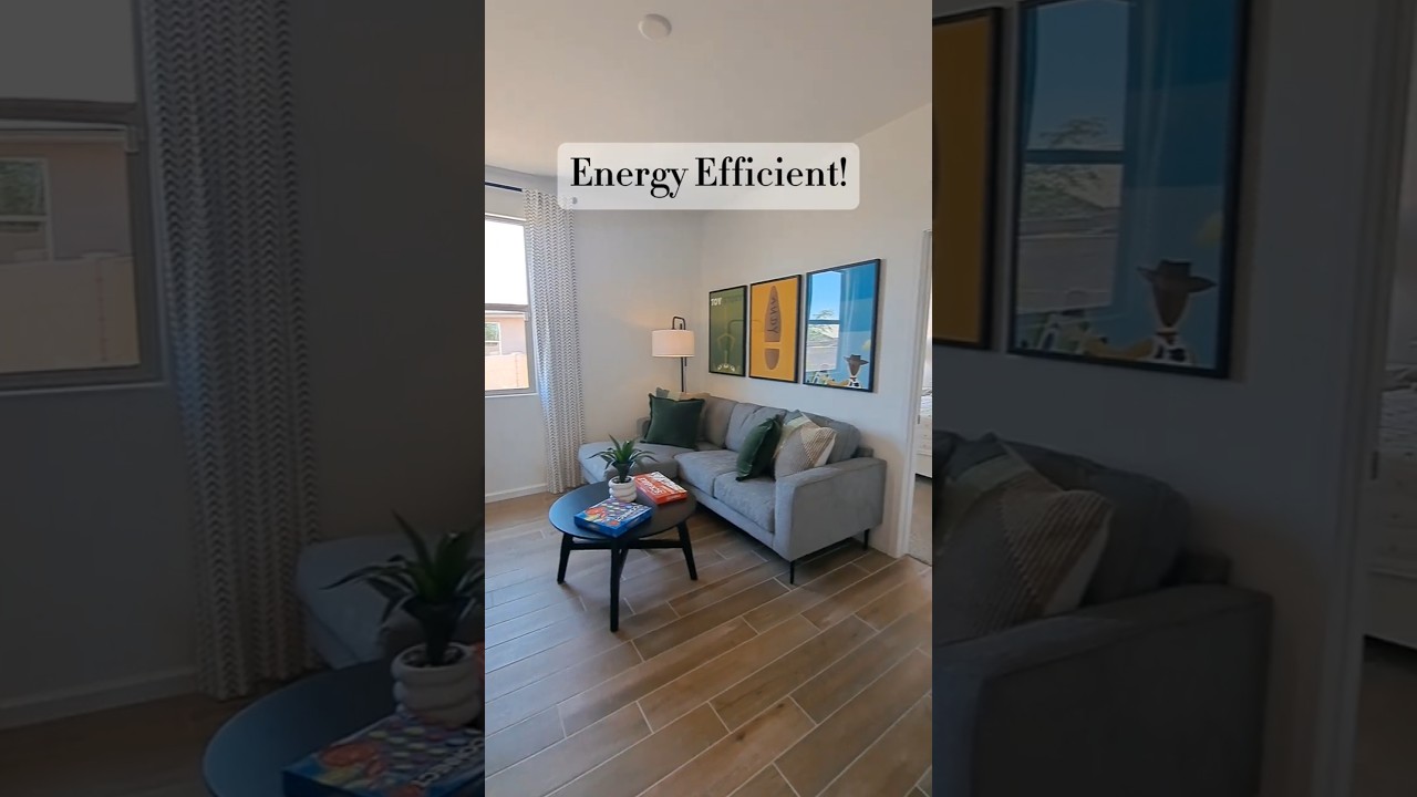 This Energy-Efficient Home in Tucson Might Surprise You 💡Inside Meritage Homes TOPAZ model.