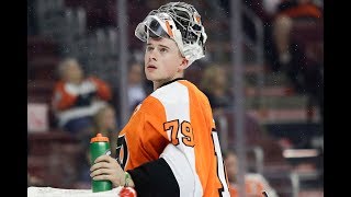 Carter Hart's First NHL Start, A Mistake Or A Huge Mistake - Tougie's Take
