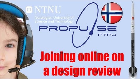 Clip 🔍 How to join the Design Review - Propulse NTNU Aerospace Rocket Engineering Team interview
