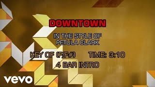 Petula Clark - Downtown (Karaoke)