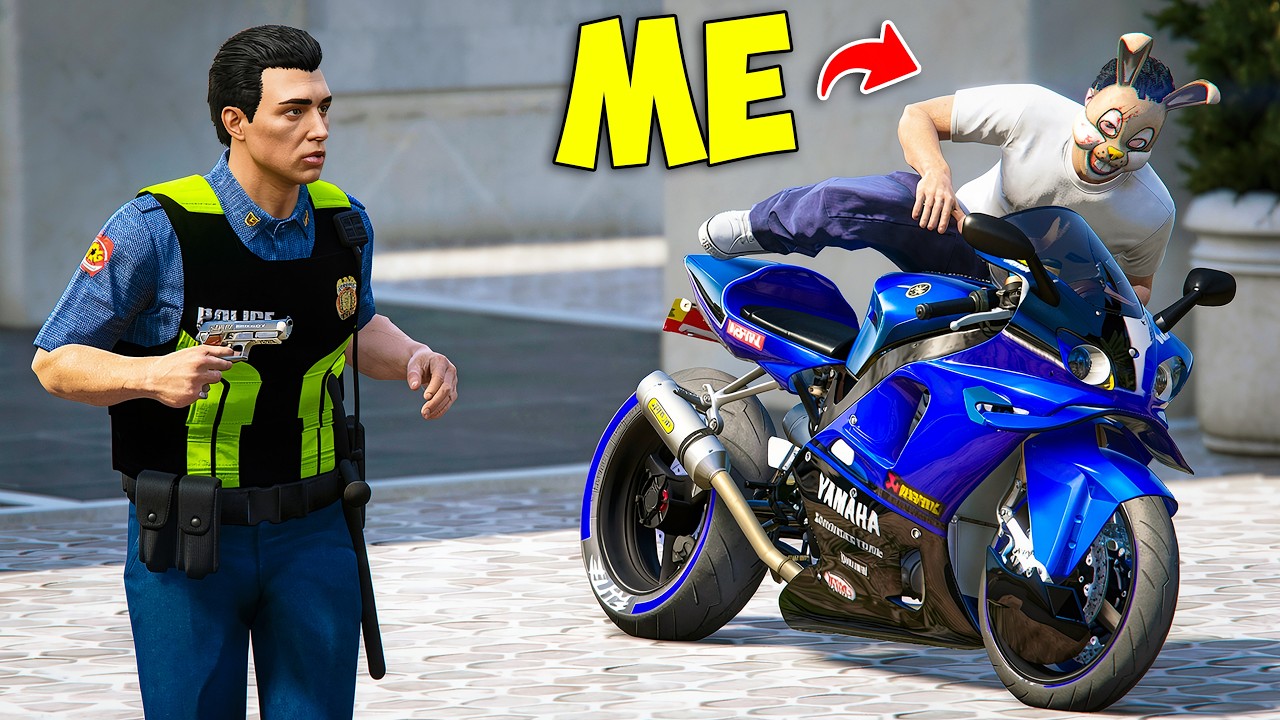 I Stole SuperBikes as a Fake Driver sa GTA 5