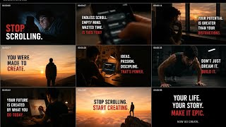 STOP SCROLLING. START CREATING