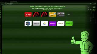 Fallout Terminal Modded Theme Opera Gx
