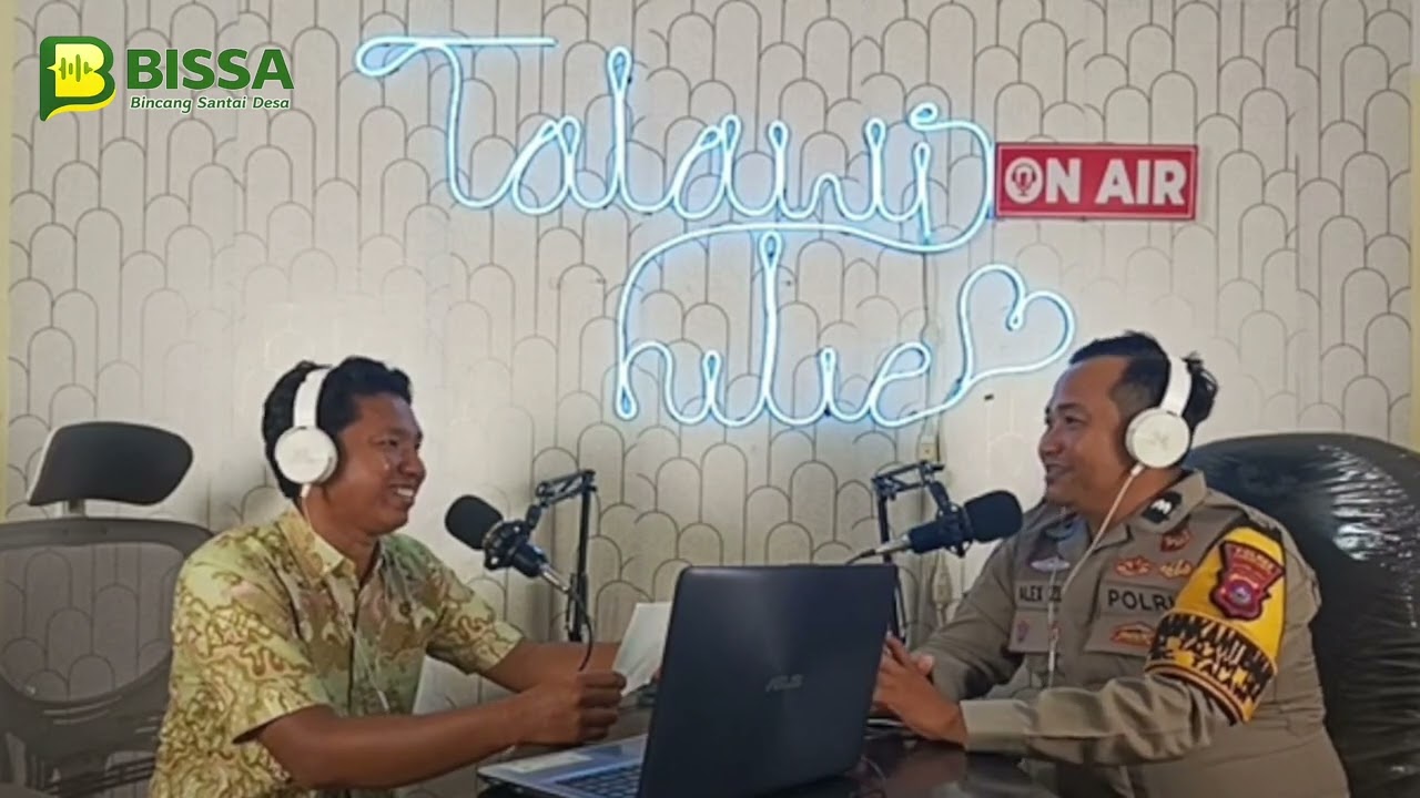 Bincang Santai Bersama Bhabinkamtibmas Talawi Hilie "Tingkatkan Kewaspadaan Menjelang Lebaran"