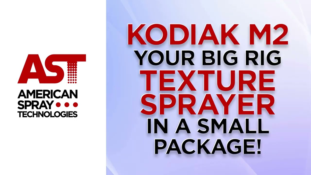 AST Kodiak M2 - Best Portable Texture Sprayer To Get Jobs Done and Make Money!