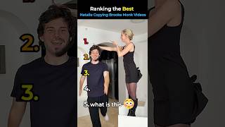 Ranking Best Natalie Copying Brooke Monk Videos (Part 1) ❤️‍🩹 #shorts