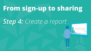 Step 4: Create a report | From sign-up to sharing your Power BI report | Webdashboard