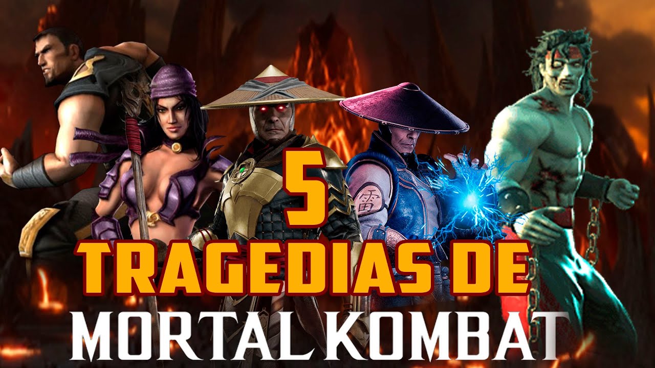 5 historias trágicas de MORTAL KOMBAT #mortalkombat ##netherrealmstudios