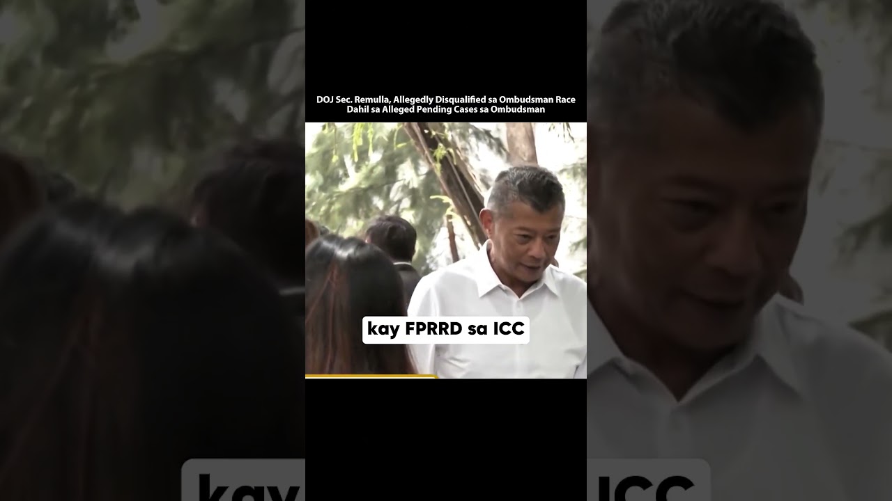 Remulla, allegedly disqualified sa Ombudsman race