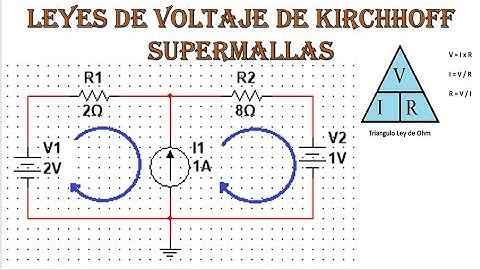 Supermallas - Análisis de circuitos (LVK)(ejercicio 1)