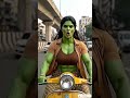 Hulku ki wife 😍 ❤️ #hulk #ai