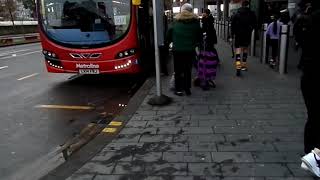 Wright Gemini 3 Volvo B5LH Metroline VWH2014 LK14FBJ London Overground RR UL21 at Stratford City