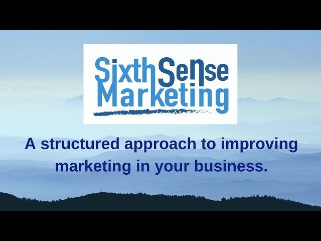 A structured approach to marketing in your business