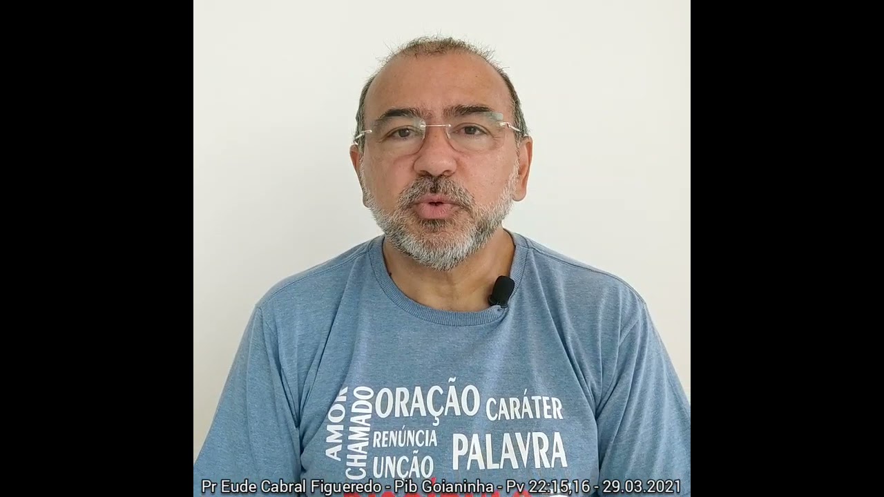 Devocional diário com Pr Eude Cabral Figueredo - Provérbios 