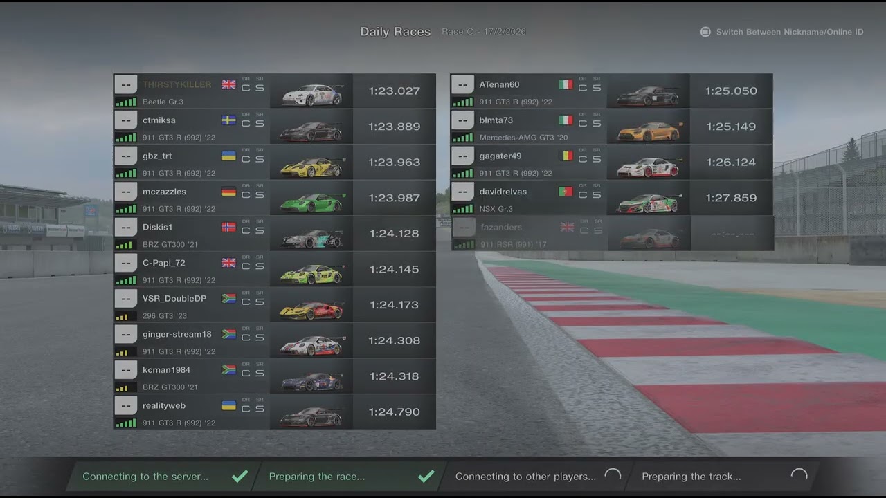 Gran Turismo 7 gt7 all 3 races done badly