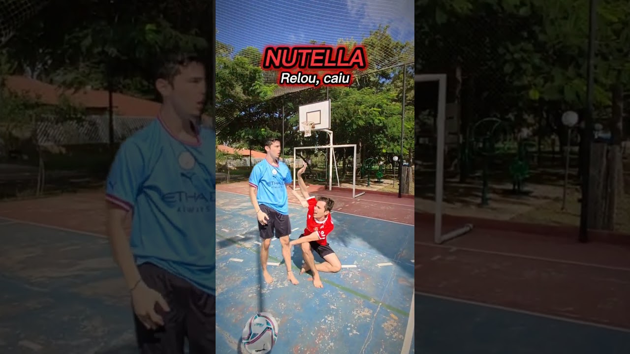 Futebol nutella x futebol raiz 