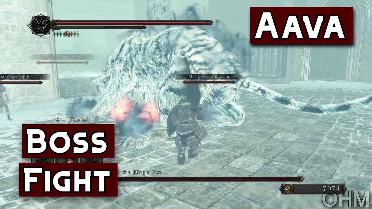 Dark Souls 2 | Aava the King's Pat Boss Fight