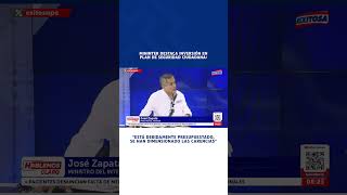 🔴🔵 Mininter destaca inversión en plan de seguridad ciudadana