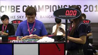 2nd Place 7x7 Average at 2011 World Championships
Cant remember much about this one, but was a good average for me at the time. I was way behind first (Bence Barat) and way ahead of third (Feliks Zemdegs), so the pop at the end didnt really affect anything.
Tips and Tutorials stream (Tuedays 6PM PST): https://www.twitch.tv/hayscubing
Mains, PBs & Upcoming Competitions: http://bit.ly/KevinHaysPBs
Facebook: https://www.facebook.com/HaysCubing
Twitter: https://twitter.com/Kt_Hays
Sponsored by Yuxin Toys and TheCubicle.us!
Yuxin: https://www.facebook.com/yuxincube/
Cubicle: http://thecubicle.us/ 2nd Place 7x7 Average at 2011 World Championships