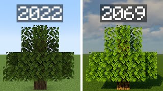 minecraft graphics now vs 2069