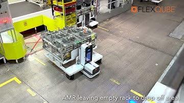 Automating Transport of seats and doors to cab assembly | FlexQube