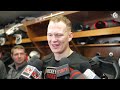 Brady Tkachuk, Jake Sanderson, Travis Green Pregame Media vs NYR