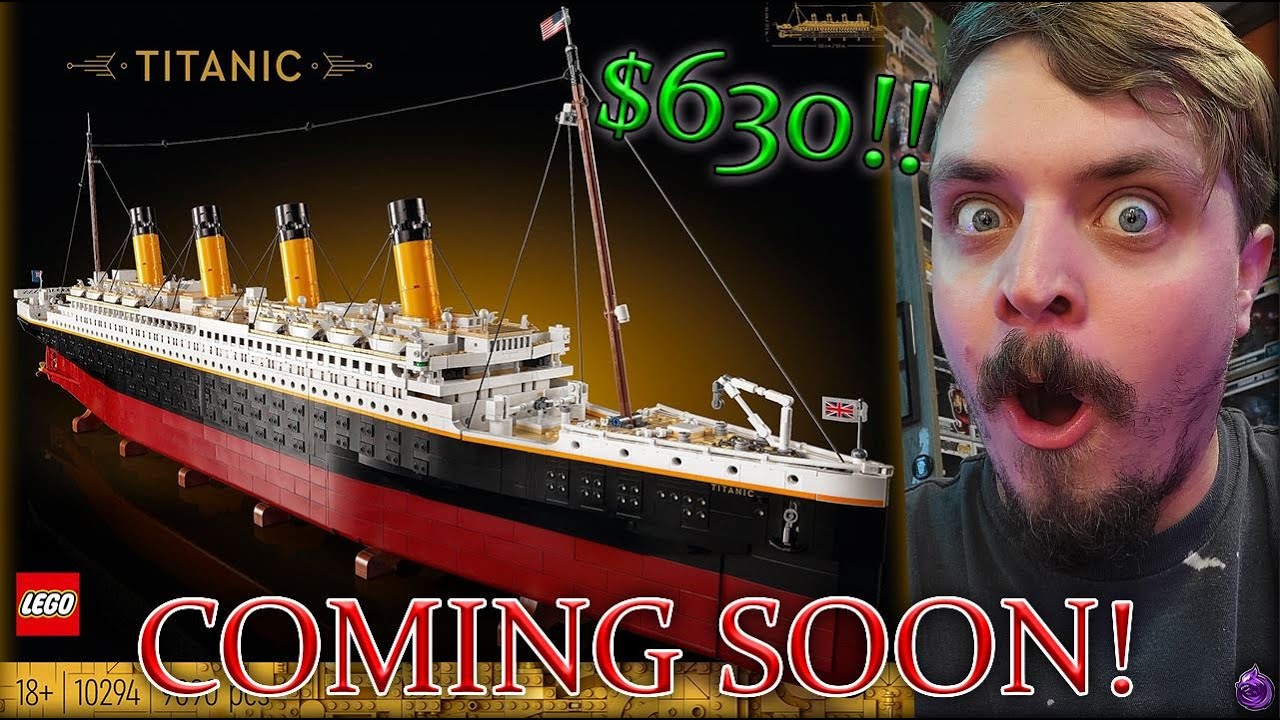 *NEW* LEGO Titanic 630!!! REVIEW & PREORDER Set 10294 YouTube