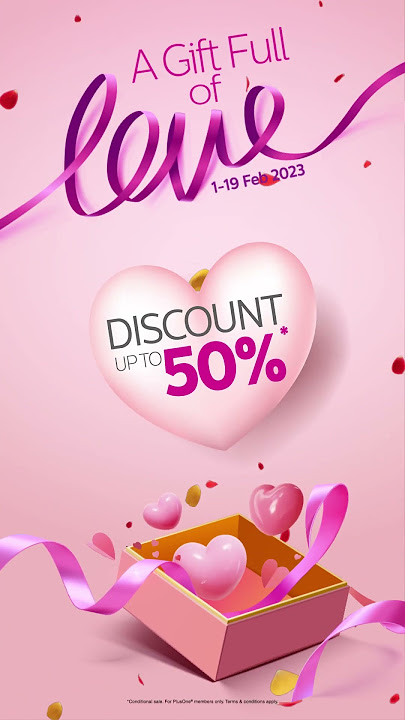 Save On your Valentine! | Senheng Malaysia