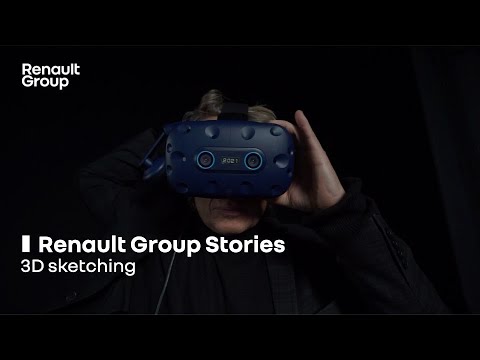 3D sketching : la digitalisation dès le premier coup de crayon | Renault Group