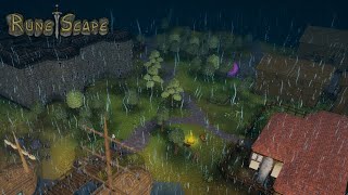 Calm Nostalgic RuneScape Music & Rain Mix