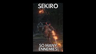 What a first time facing multiple ennemies looks like in Sekiro