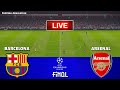 BARCELONA vs ARSENAL - UEFA Champions League 2025 || Final | PES 21
